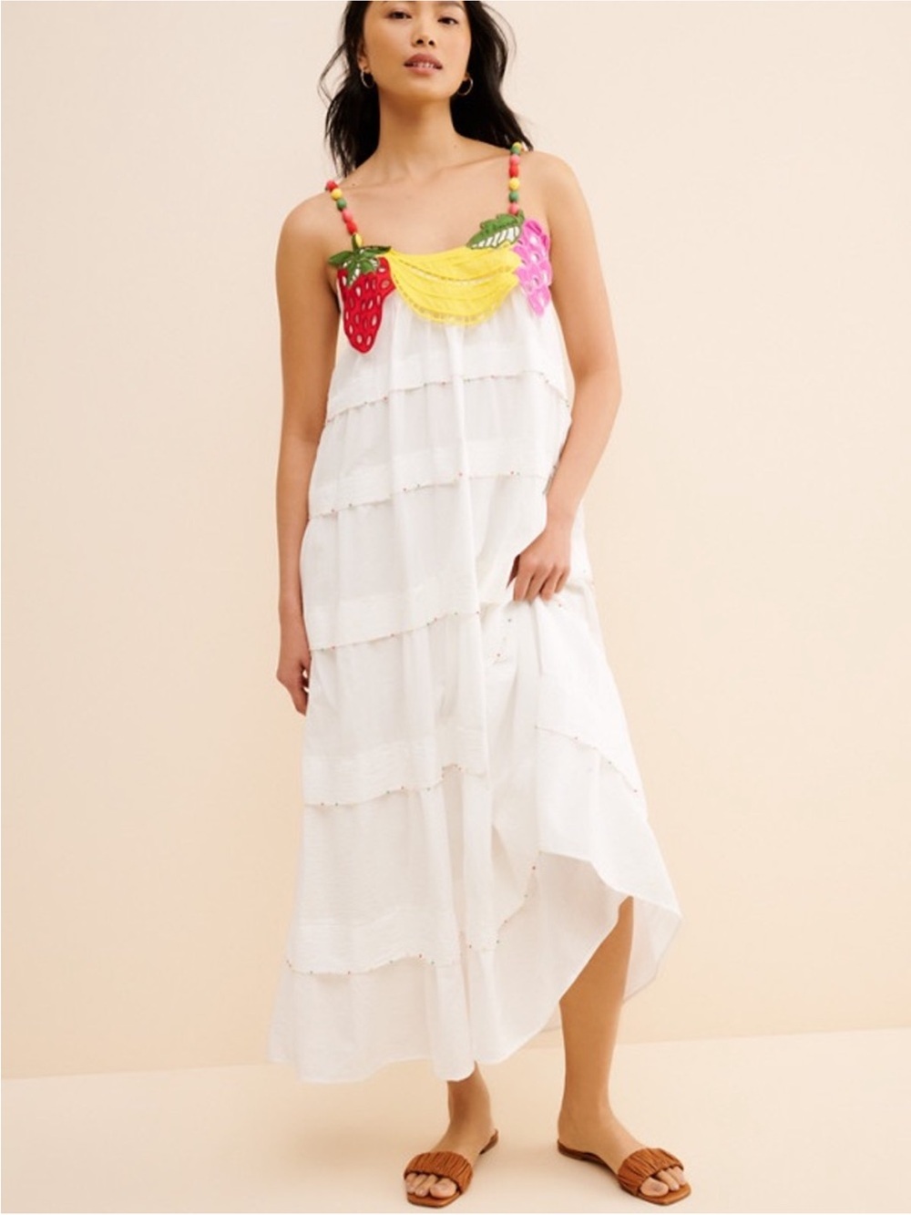 Farm Rio Fruits Sleeveless Maxi Dress - Picture 3 of 8
